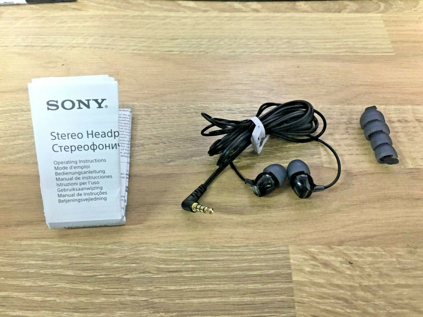 Sony Ex15 Genuine Headphones Earphones Android Iphone Handsfree Wired Headset