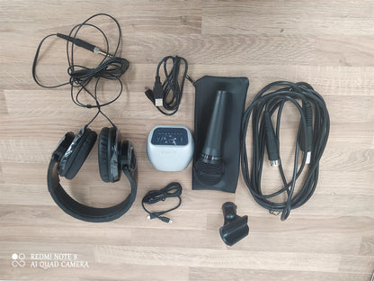 Shure Digital Recording Kit  dynamic microphone digital audio interface  headphone bundle
