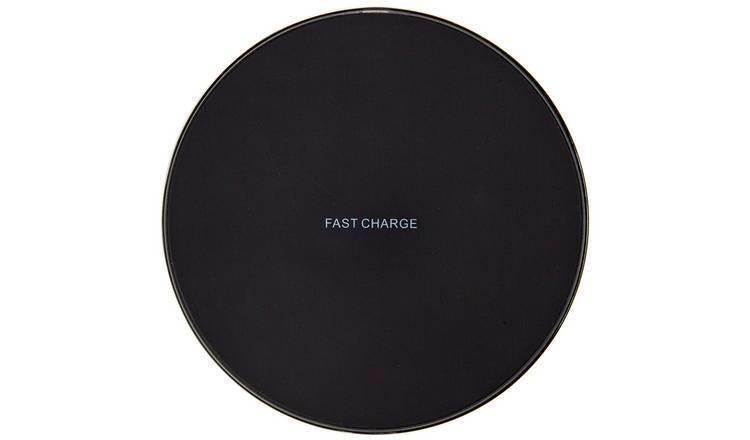 Qi Wireless Charger 10W Fast Charging Samsung Apple Phones Android Galaxy Iphone