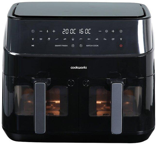 Cookworks KDF-5577DTW 9L Air Fryer - Black