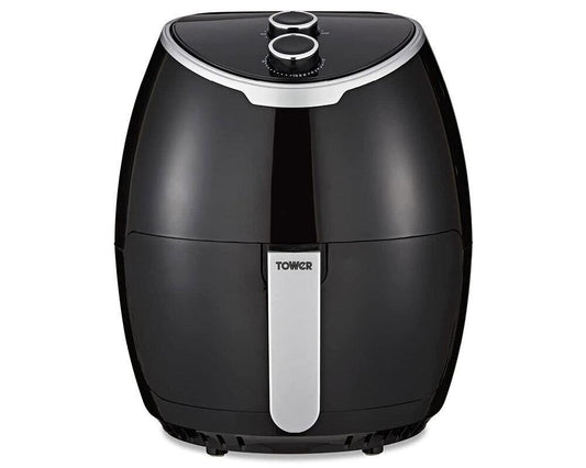 Tower T17061 4L Kitchen Cooking Electric Healthy Air Fryer Chips - Black