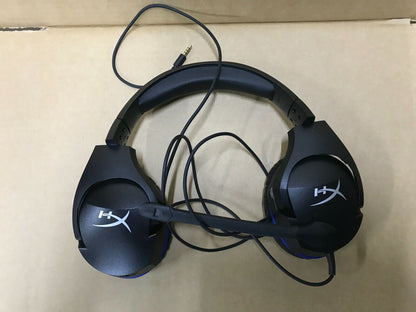 Headphones Earphones Headset Handsfree Gaming Genuine Wired Black/Blue PS4 PS5