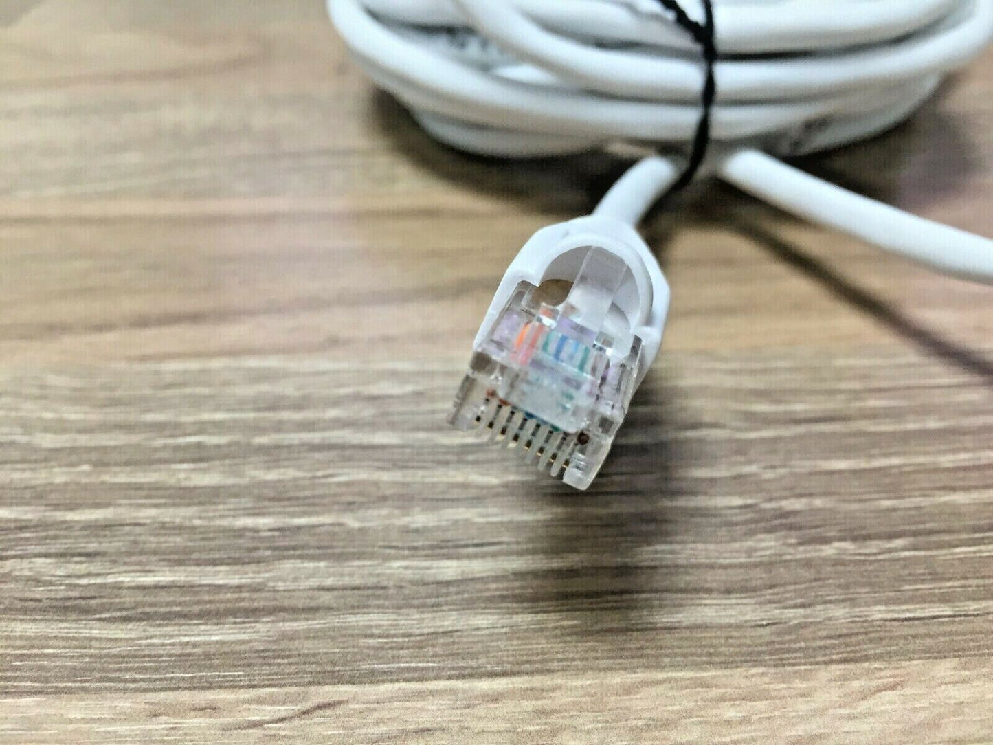 5m White Network Ethernet PVC Wired Connection Computer Cable Lead