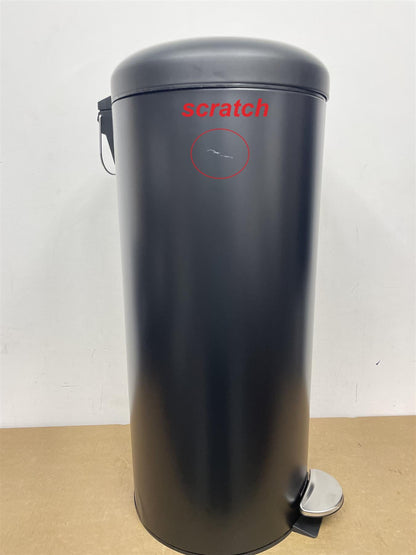 Habitat 30Litre Kitchen Foot Pedal Recycling Bin Removeable Inner Bucket- Black