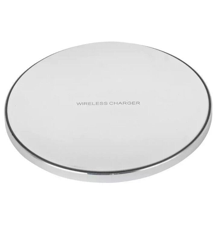 Qi Wireless Charger 10W Fast Charging Samsung Apple Phones Android Galaxy Iphone