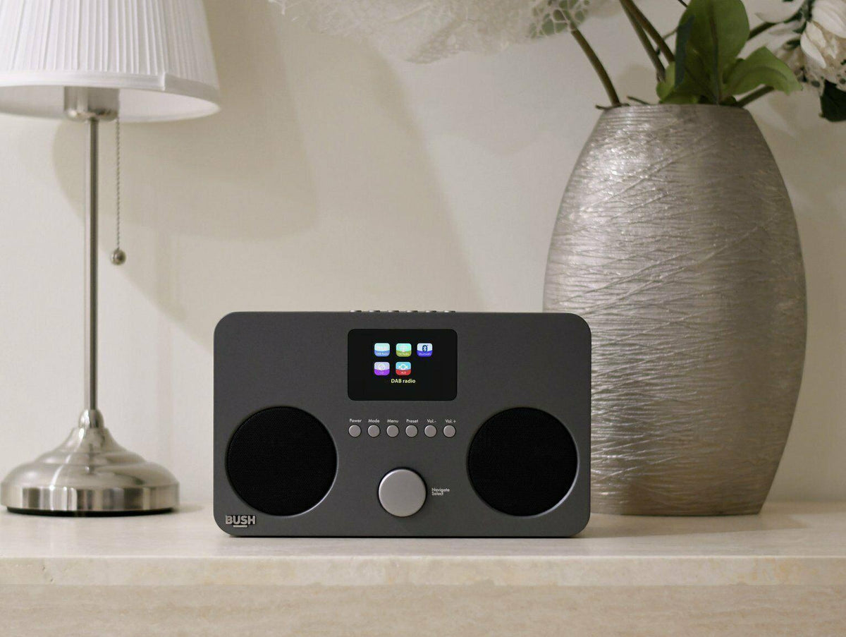 Bush Electronics Make Bush All-In-One CD Player Bluetooth Micro System Digital DAB FM Radio ...