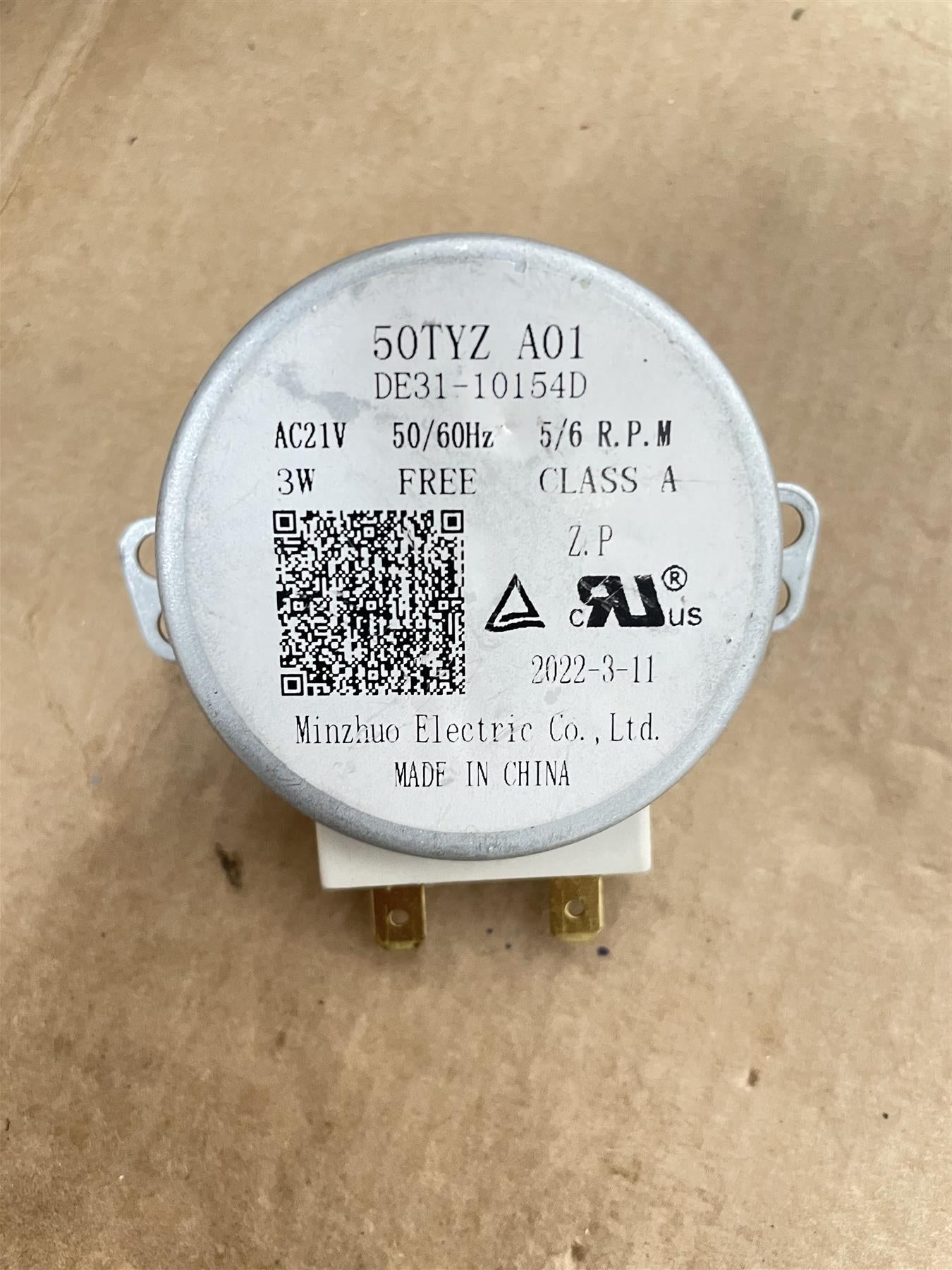 Microwave Turntable synchronous motor 50TYZ A01 DE31-10154D AC21V 50/60Hz