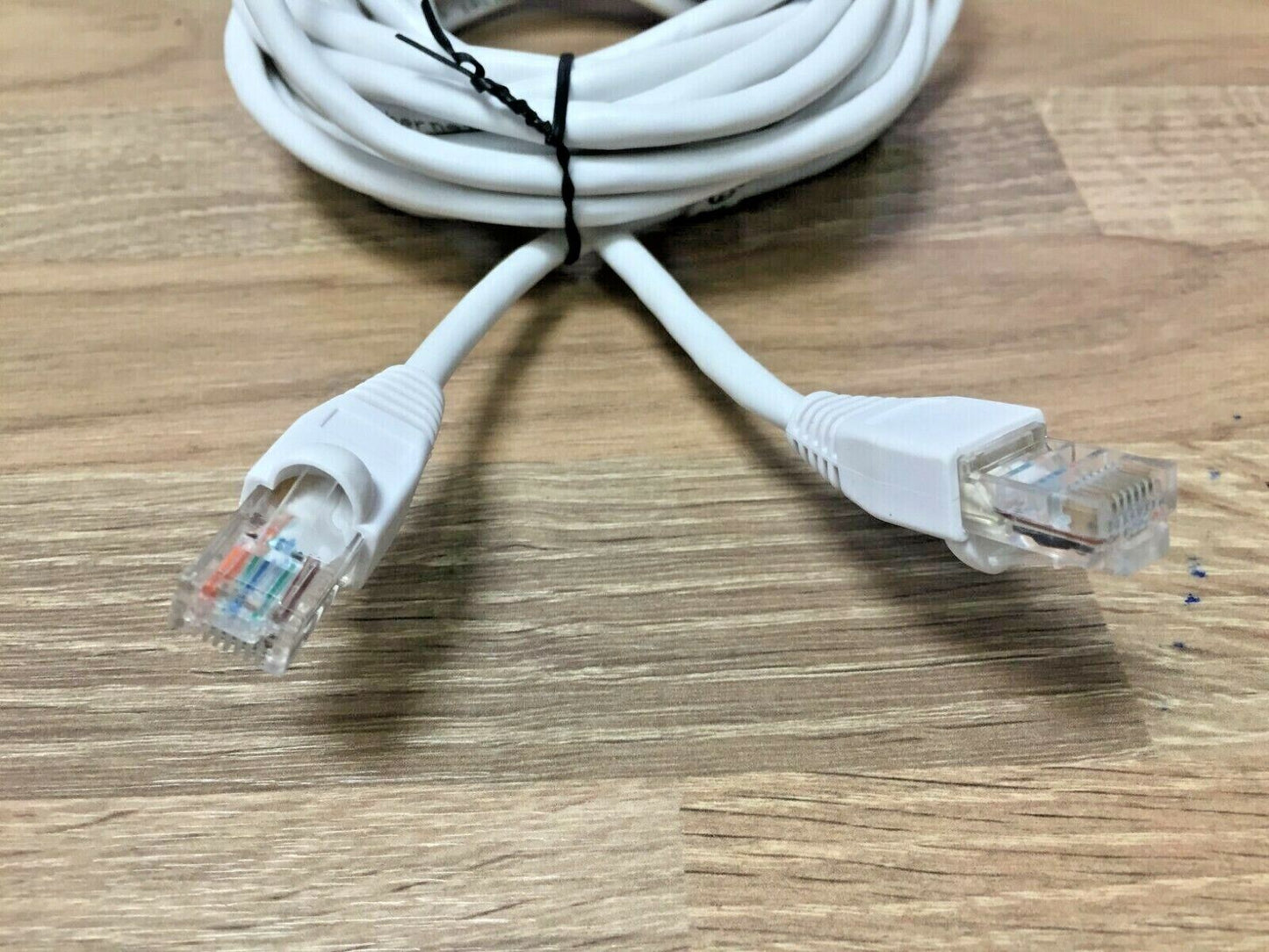 5m White Network Ethernet PVC Wired Connection Computer Cable Lead