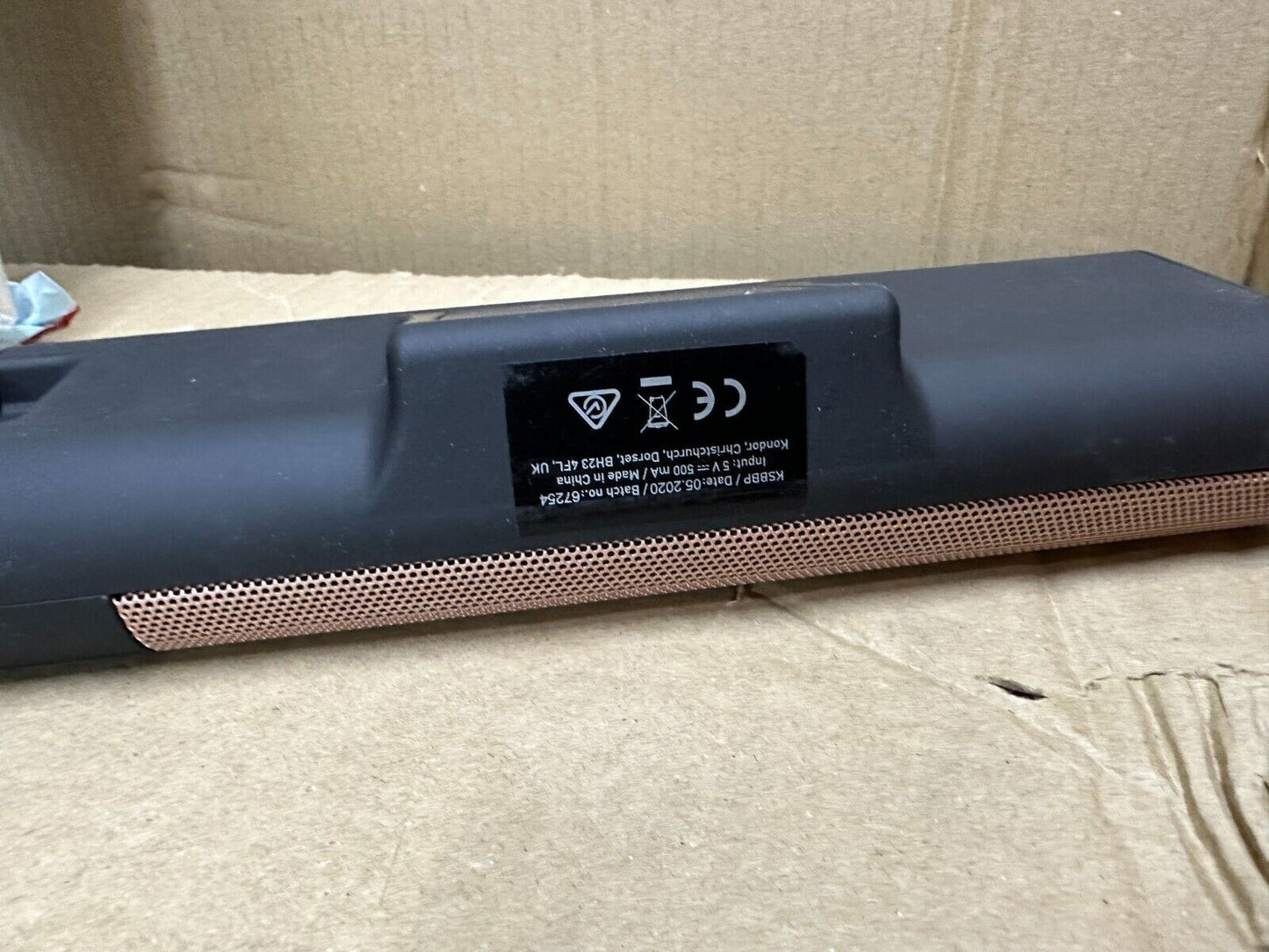 KitSound KS BOOMBAR30  Bluetooth Speaker - Pink Rose Gold