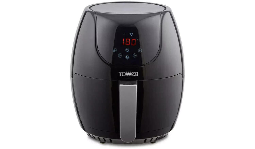 Tower Electric Kitchen T17067 4L Digital Air Fryer Healthy Chips - Bla ...