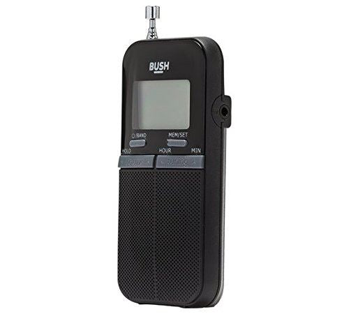 Personal FM Radio Bush Black