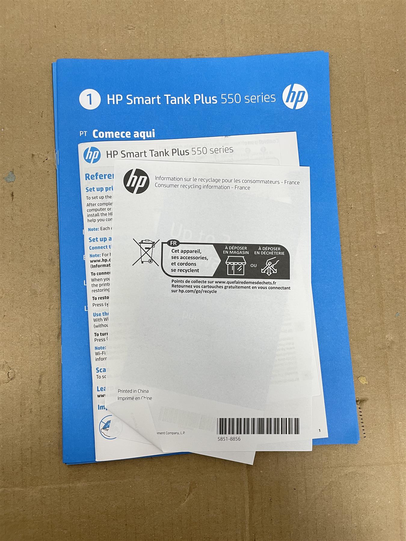 HP Smart Tank 559 Wireless Inkjet Printer Suitable for office & photo printing