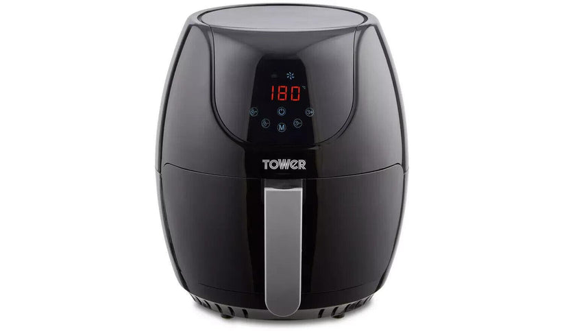 Tower Electric Kitchen T17067 4L Digital Air Fryer Healthy Chips - Bla ...