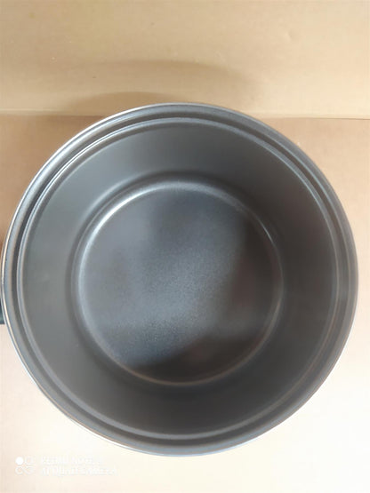 Home 2 piece Steel Pan Set  Non Stick carbon steel with Lids milk sauce pot
