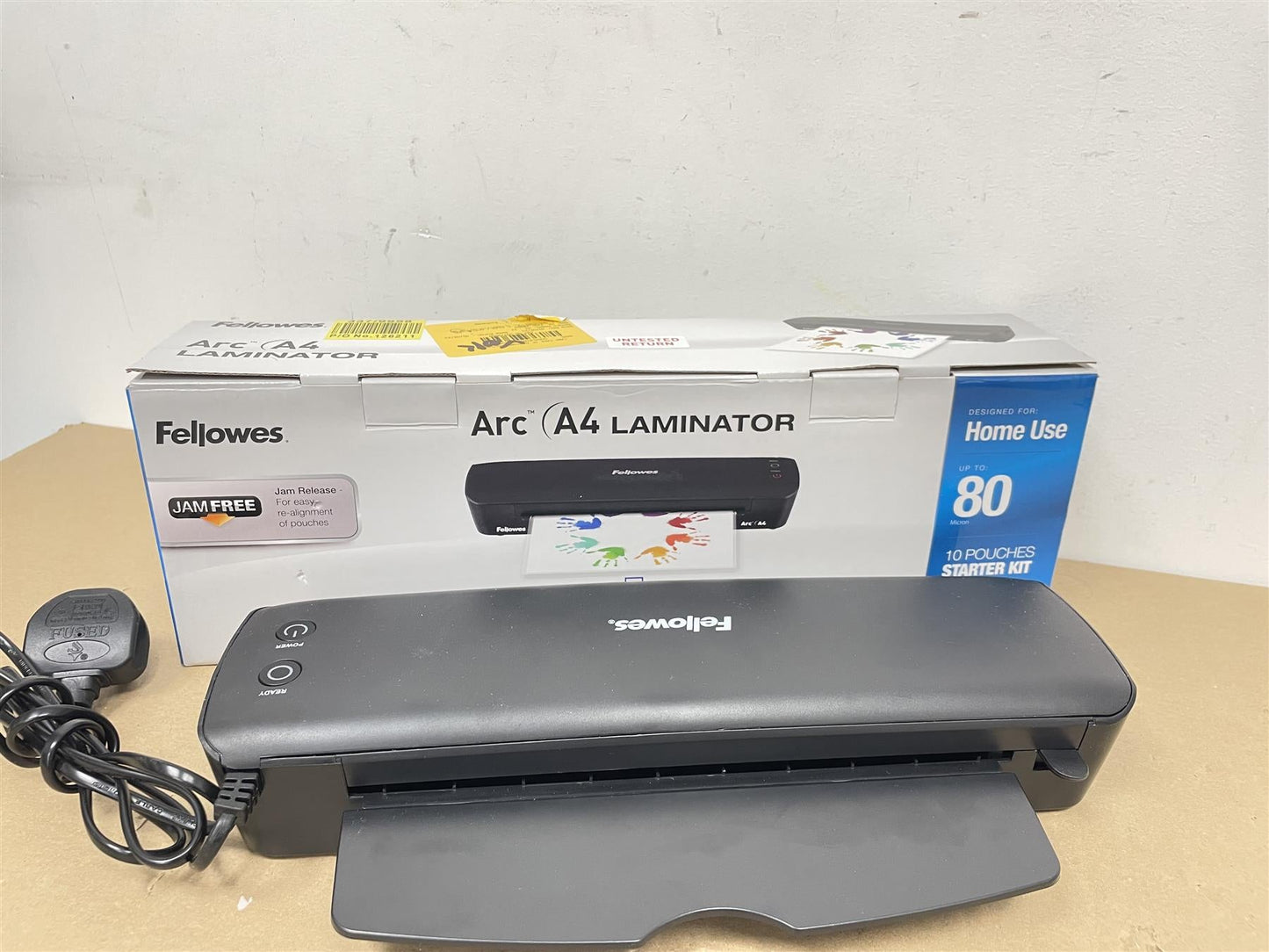 Fellowes Arc A4 Laminator Anti-jam technology.