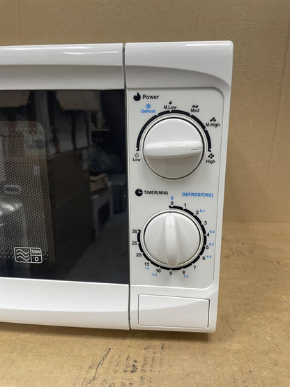 Cookworks 17 Litre Standard Microwave Oven 700W Defrost MM7 6 power levels White