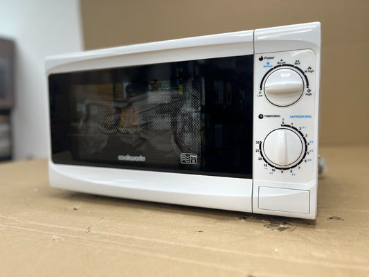 Cookworks 17 Litre Standard Microwave Oven 700W Defrost MM7 6 power levels White