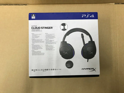 Headphones Earphones Headset Handsfree Gaming Genuine Wired Black/Blue PS4 PS5