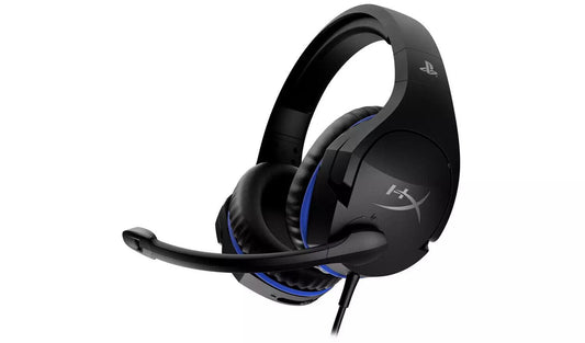 Headphones Earphones Headset Handsfree Gaming Genuine Wired Black/Blue PS4 PS5