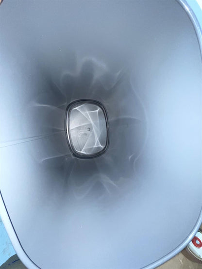 Tower Recycling 42 Litre Square Sensor Bin lid automatically opens - black