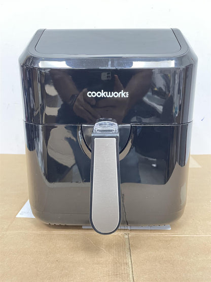 Cookworks KDF-596D 5L Air Fryer-black