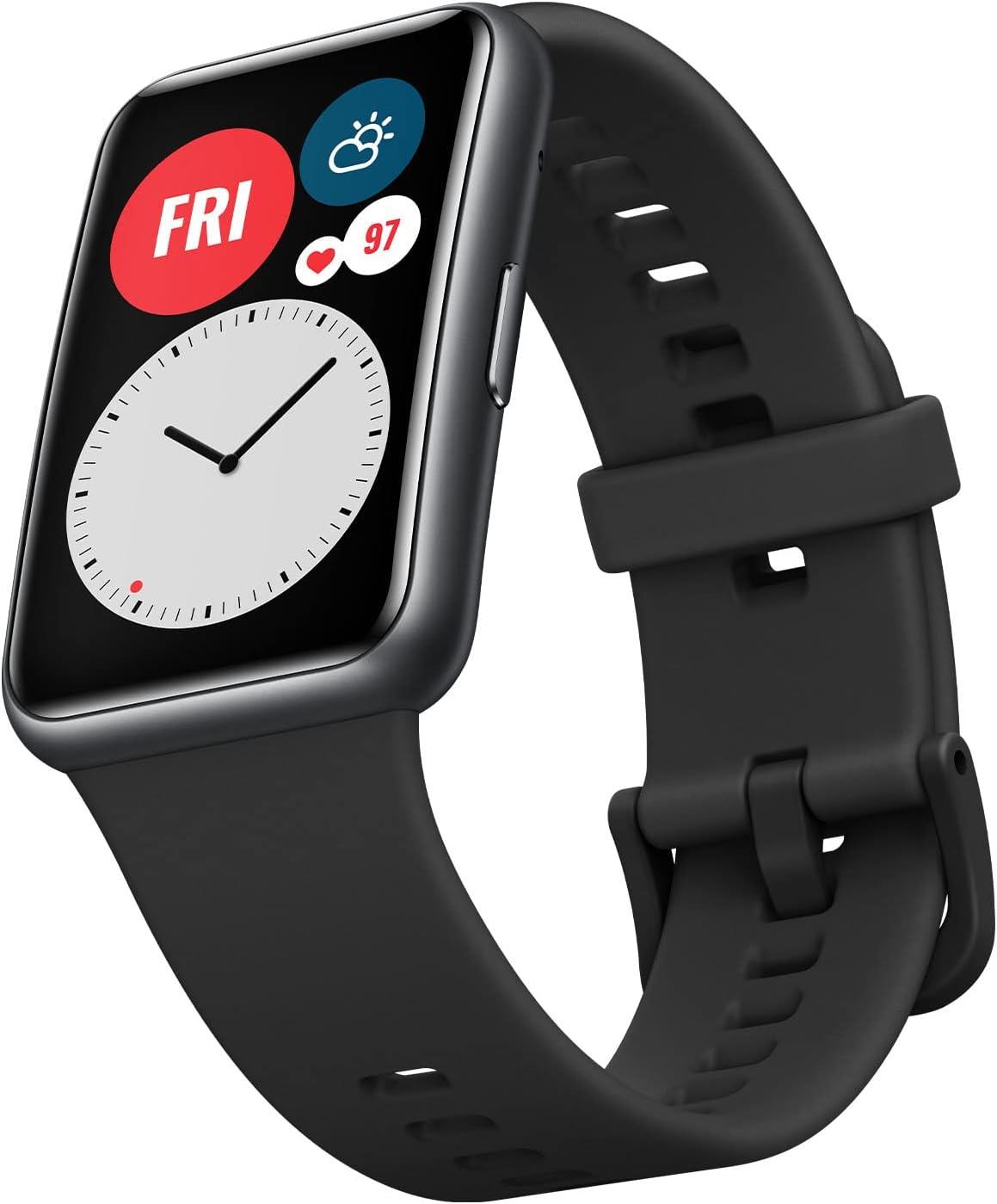 Huawei Watch Fit 42mm Smart Watch Graphite Black Fitness Tracker GPS Health